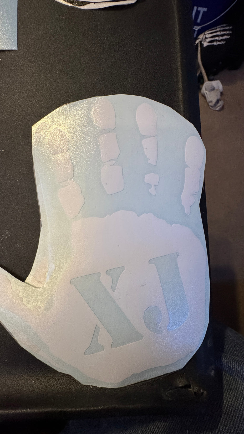 Jeep Hand with vehicle code