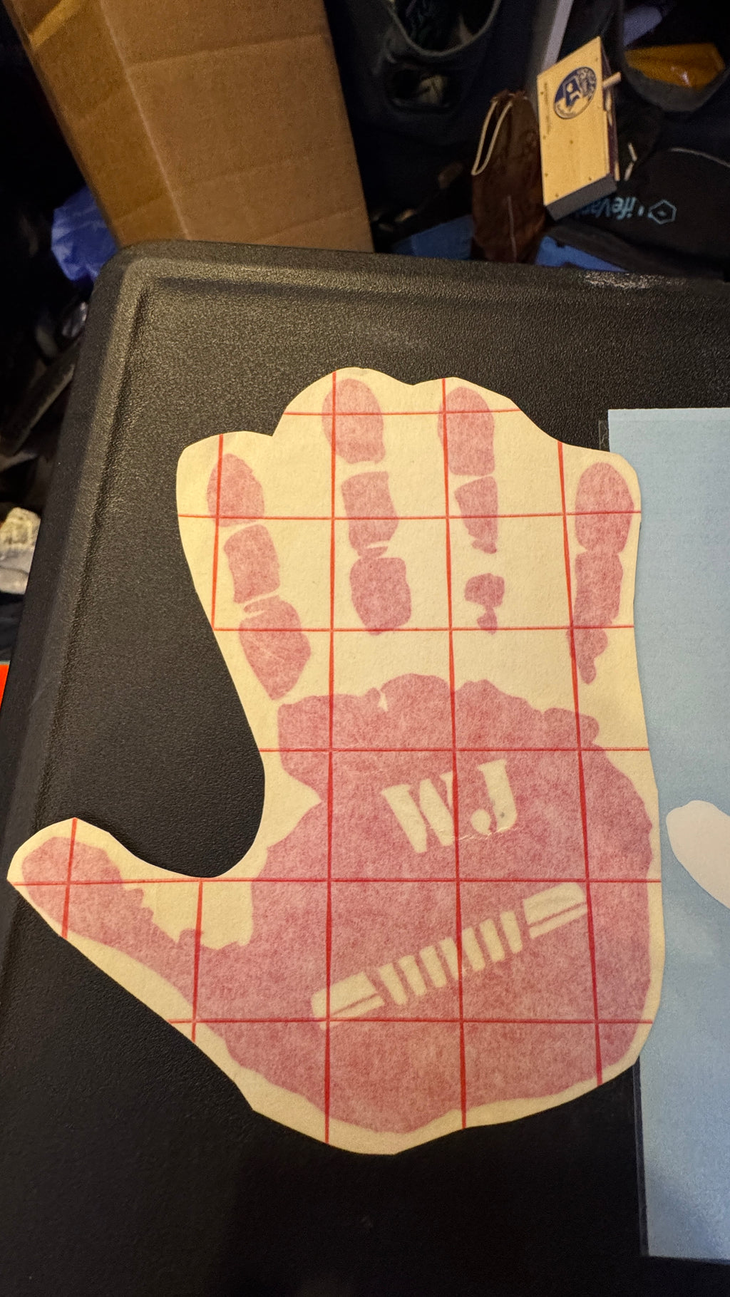 Jeep Hand with vehicle code