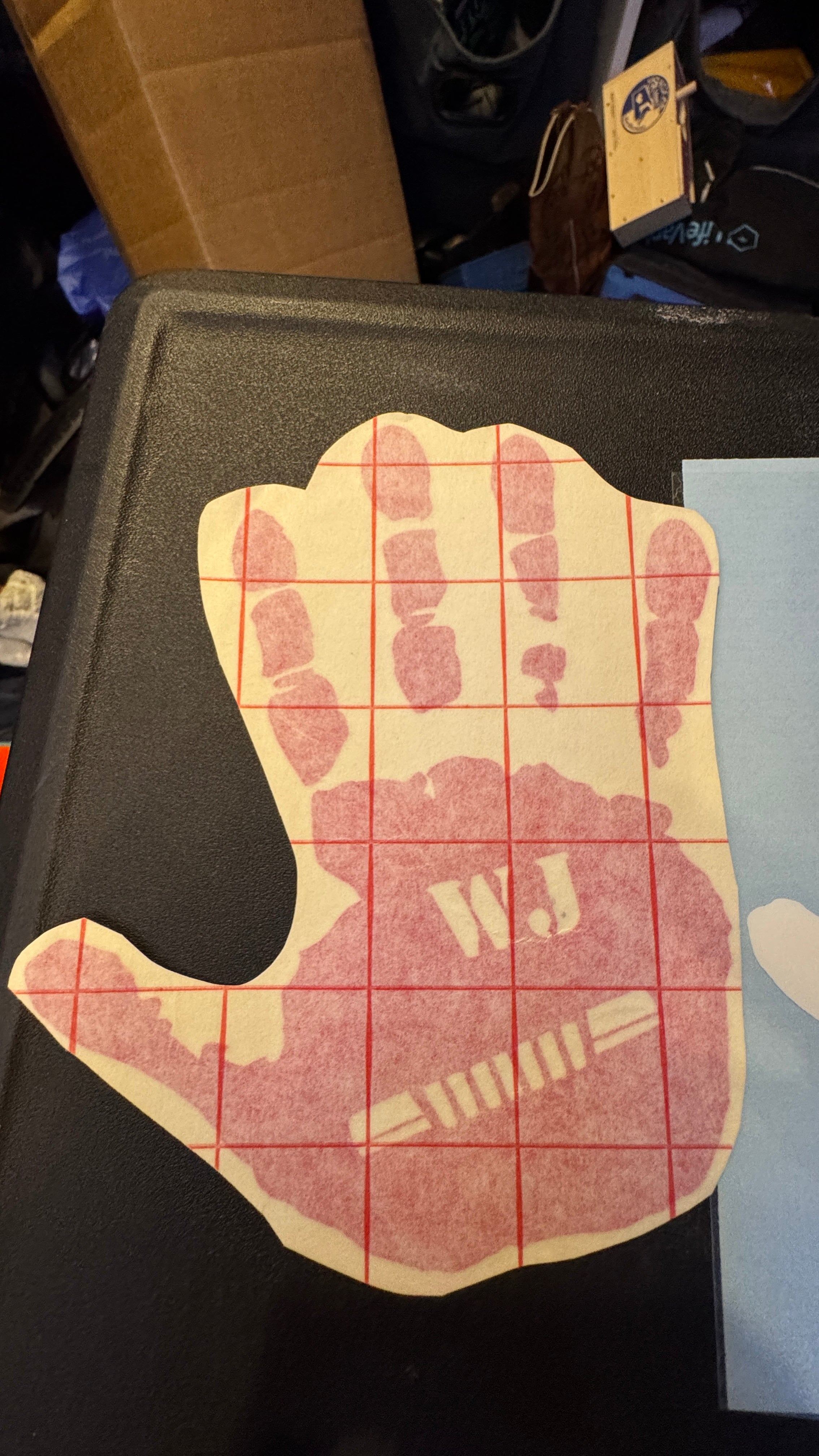 Jeep Hand with vehicle code