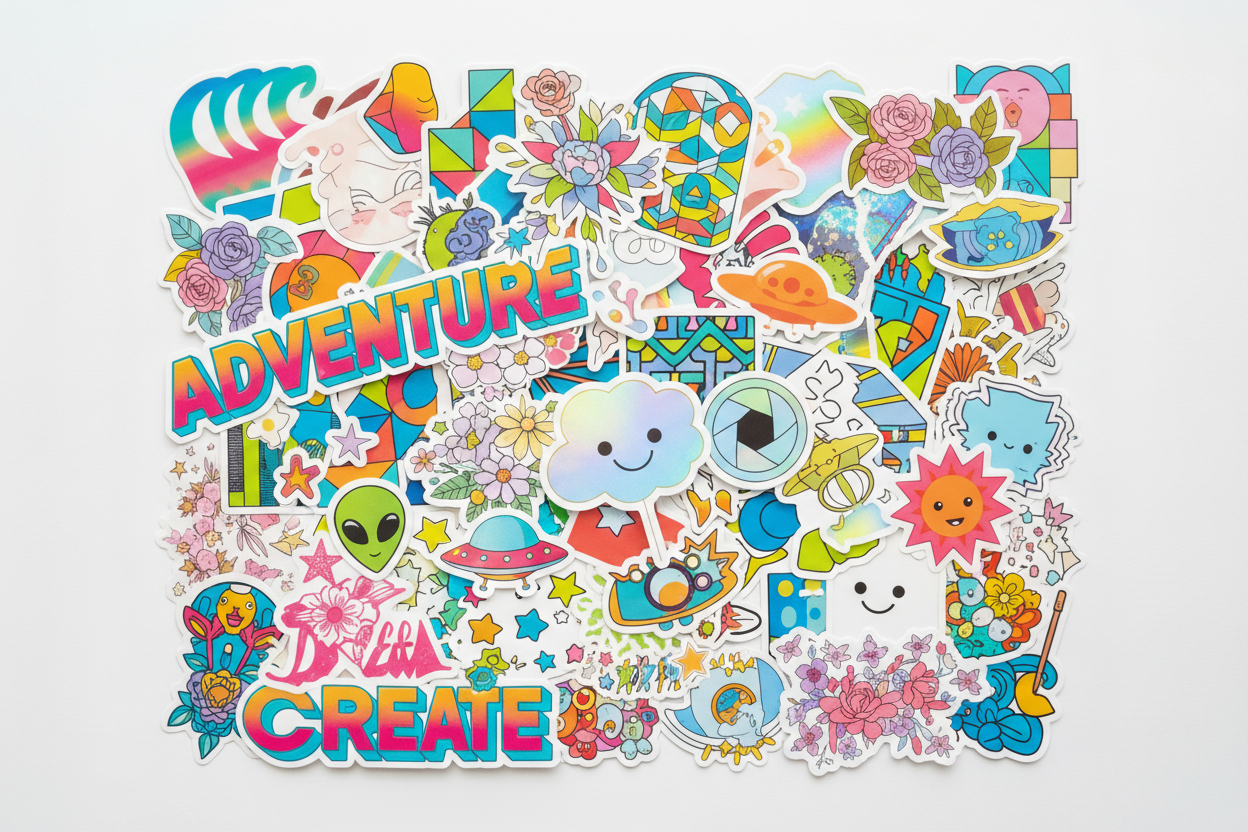 Custom Designed Stickers