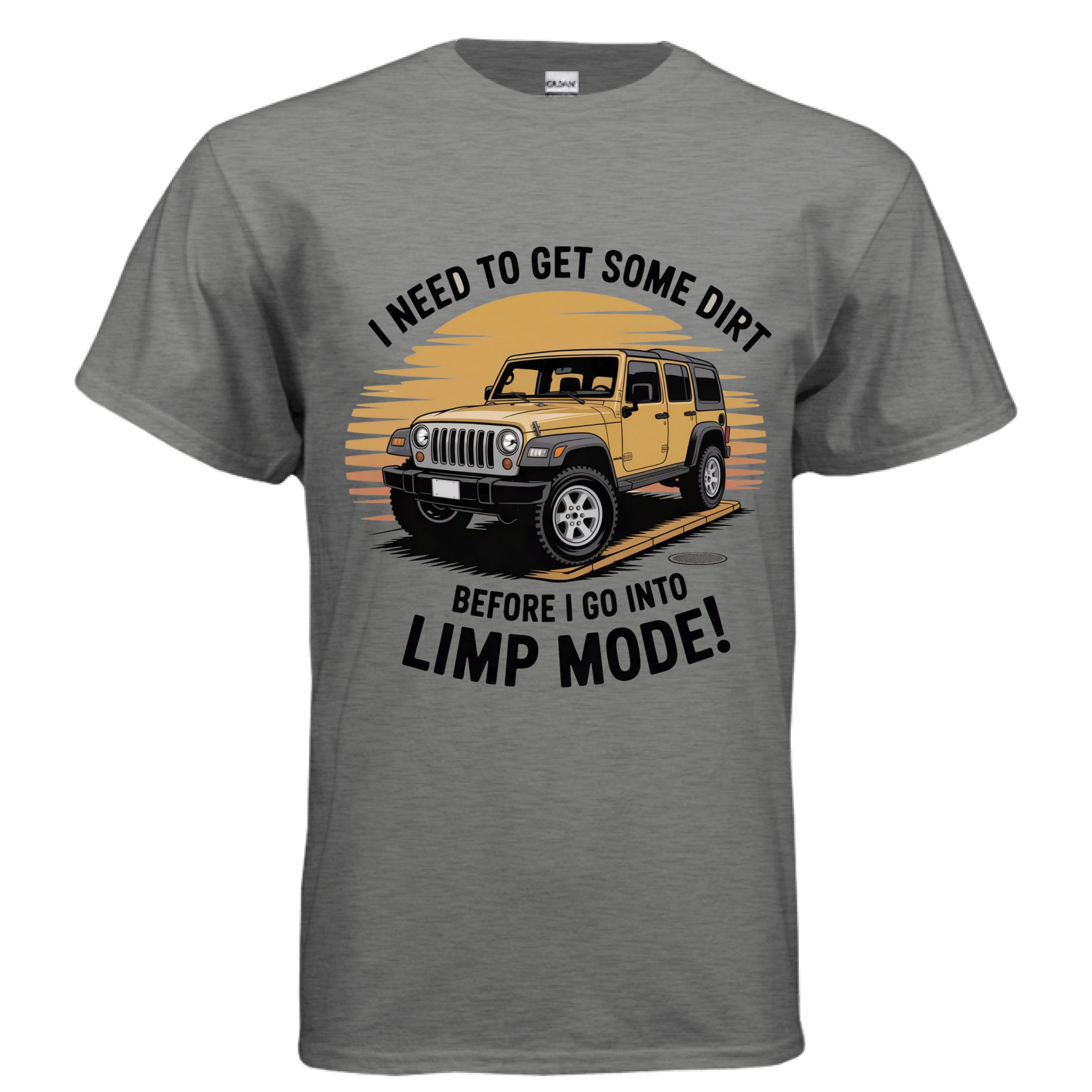 GRAPHITE HEATHER - FRONT