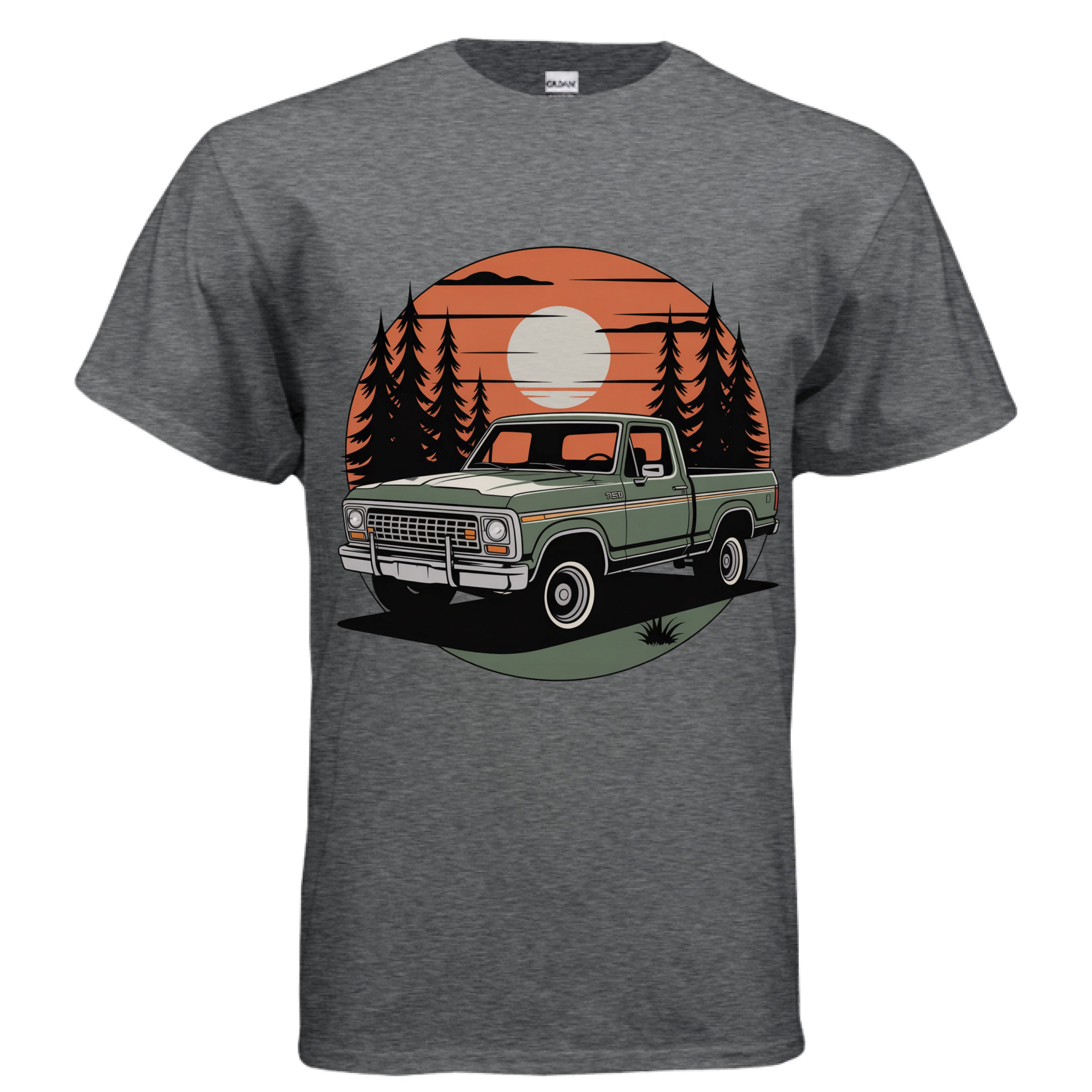 DARK HEATHER - FRONT