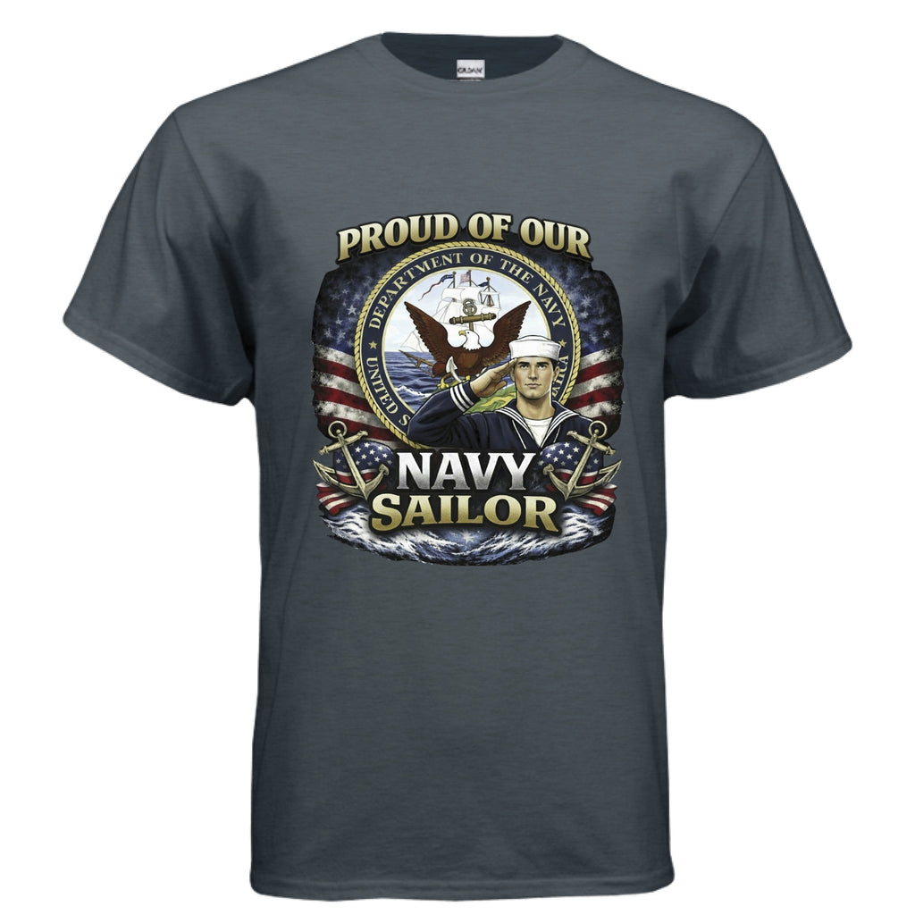 Heather Navy - FRONT
