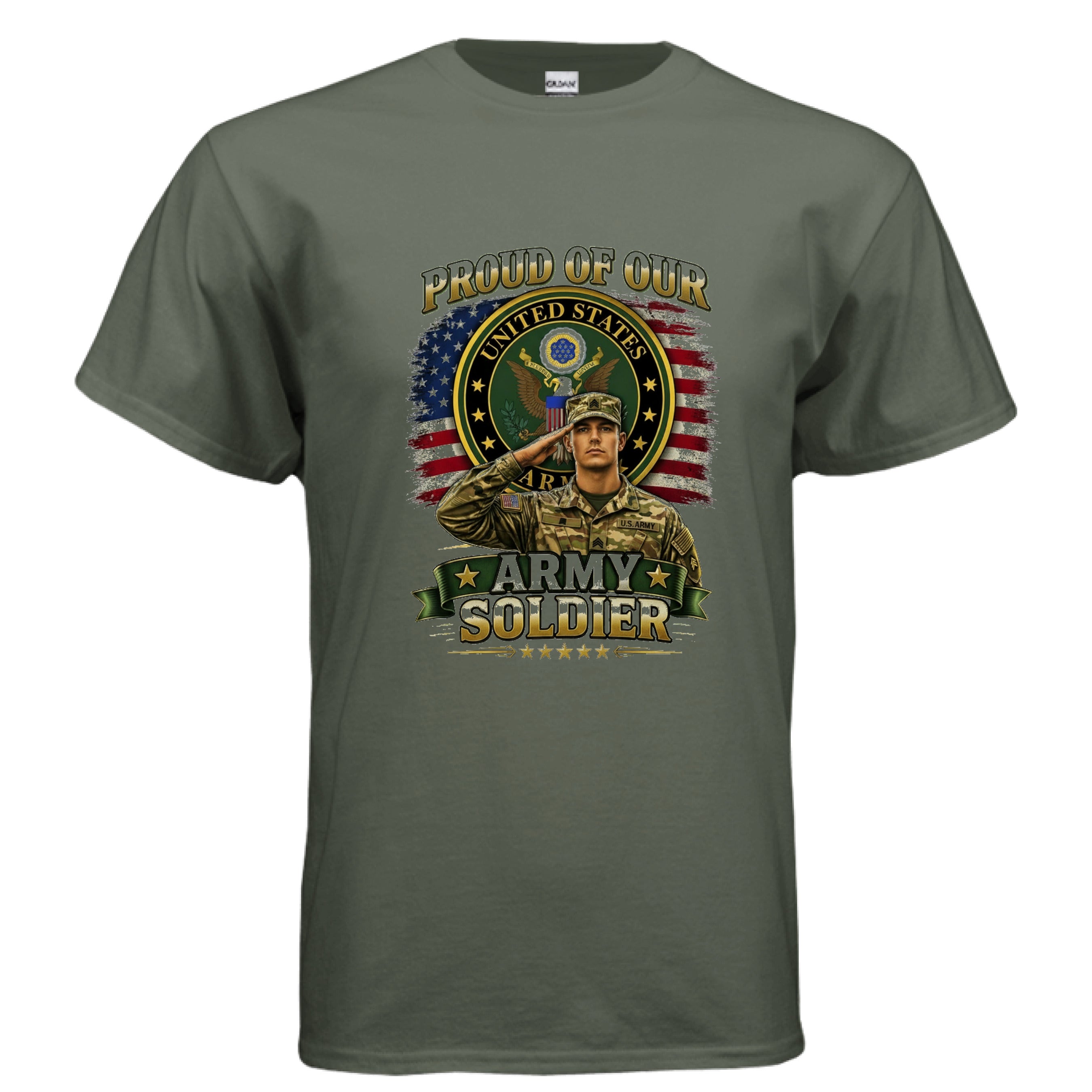 MILITARY GREEN - FRONT