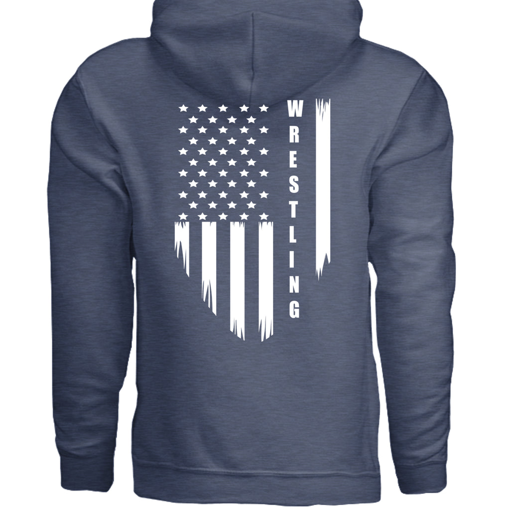 Heather Sport Dark Navy - G185 - BACK