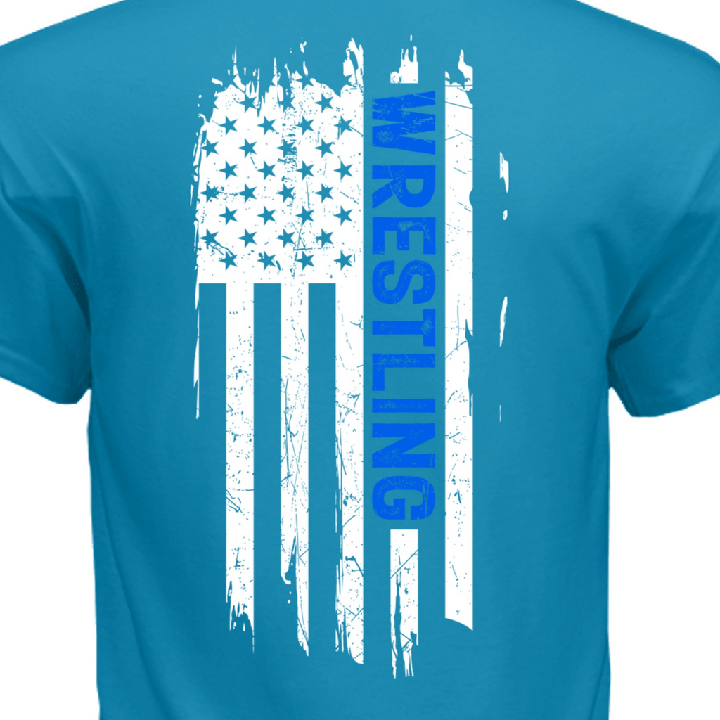 Wrestling US Flag
