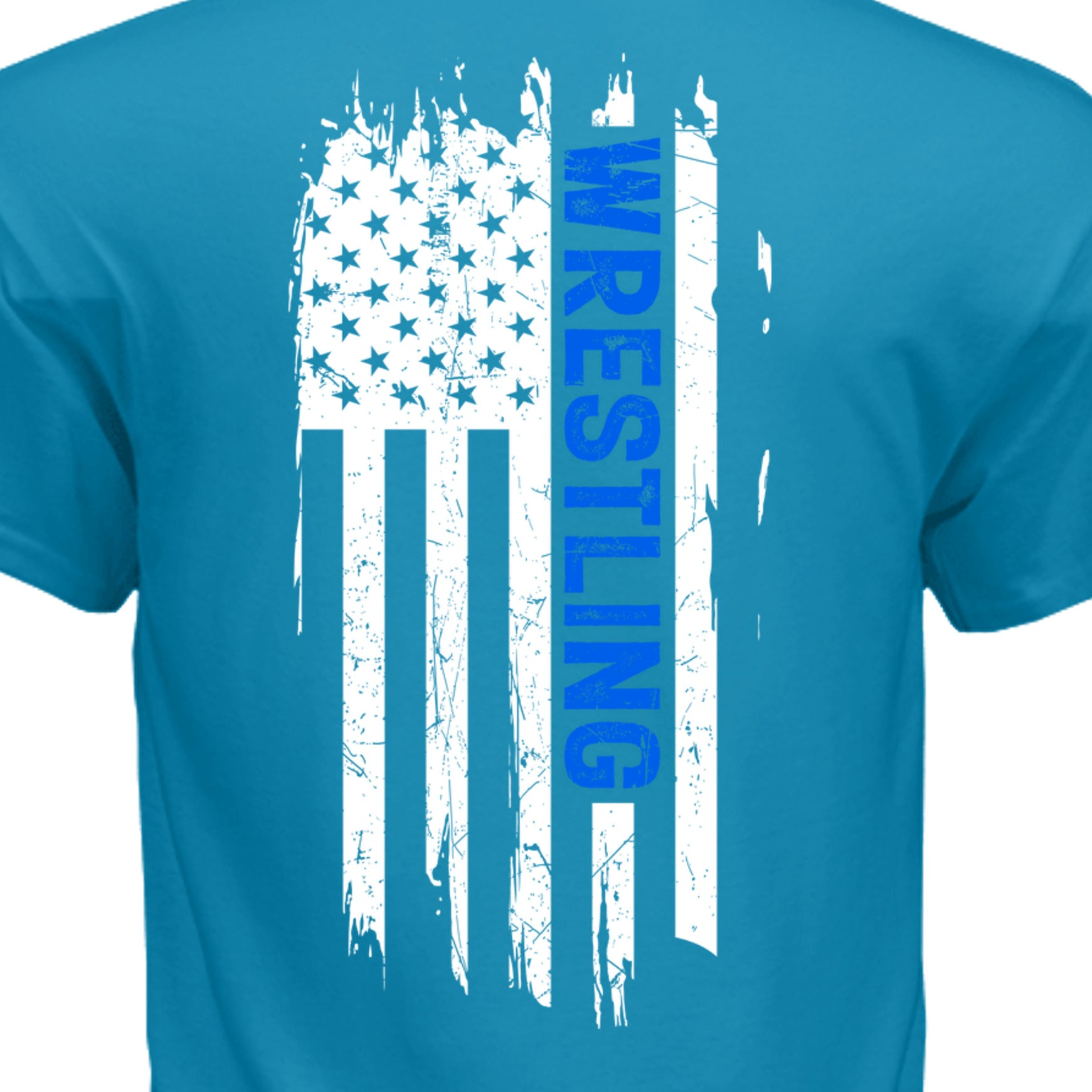 Wrestling US Flag