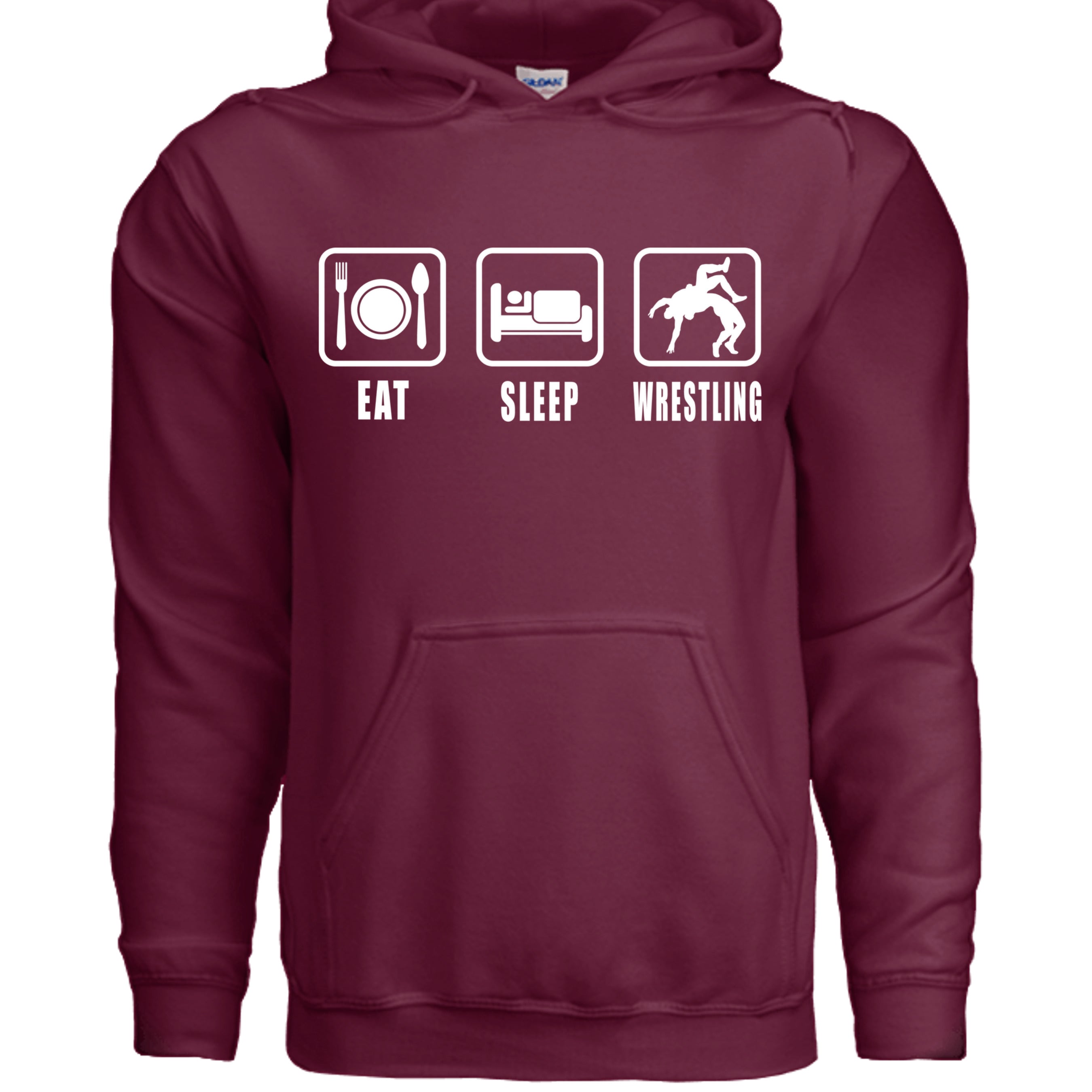 MAROON - G185 - FRONT