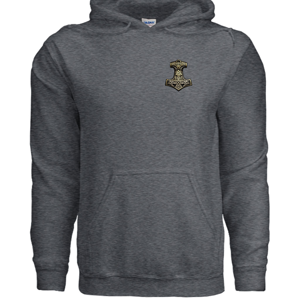 DARK HEATHER - G185 - FRONT