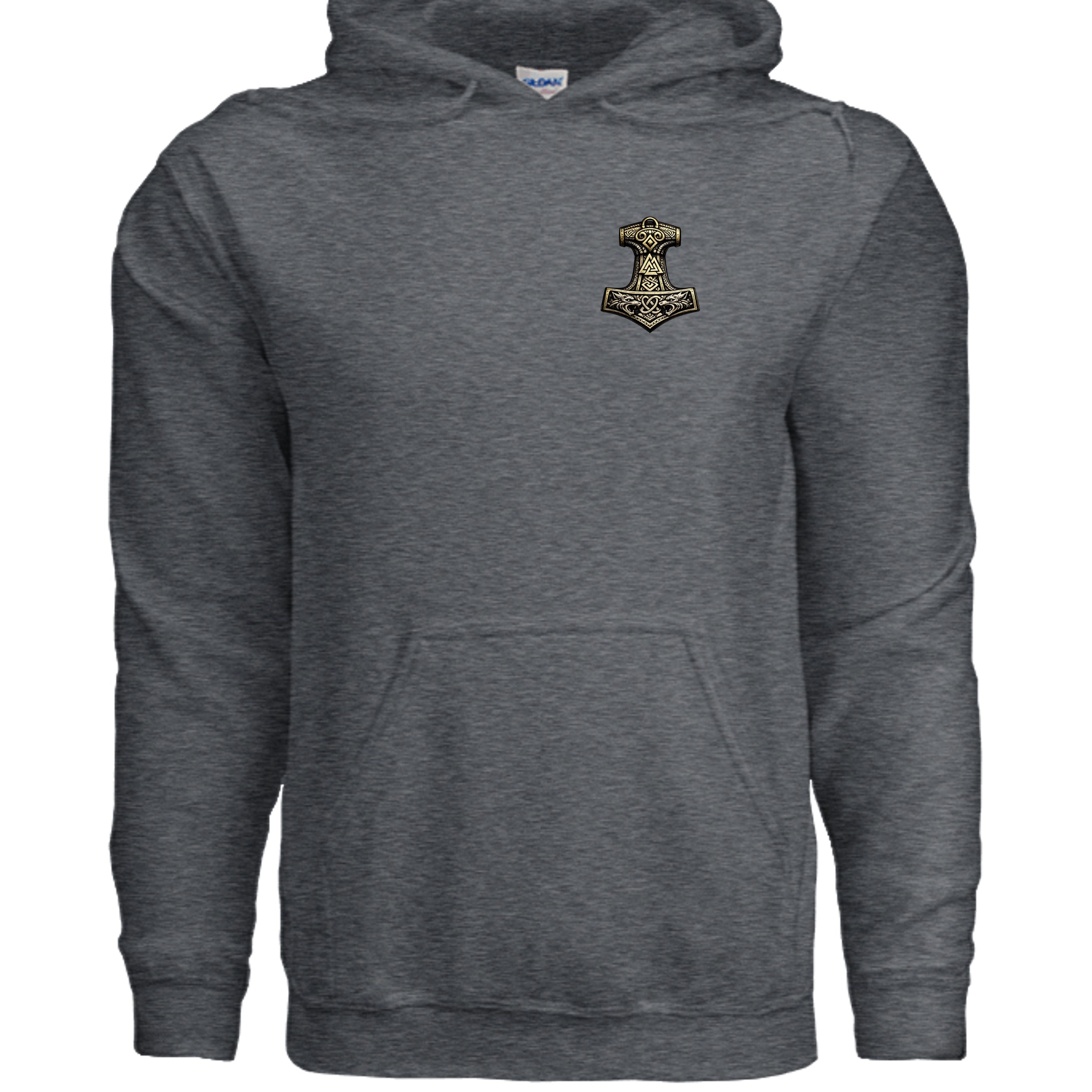 DARK HEATHER - G185 - FRONT