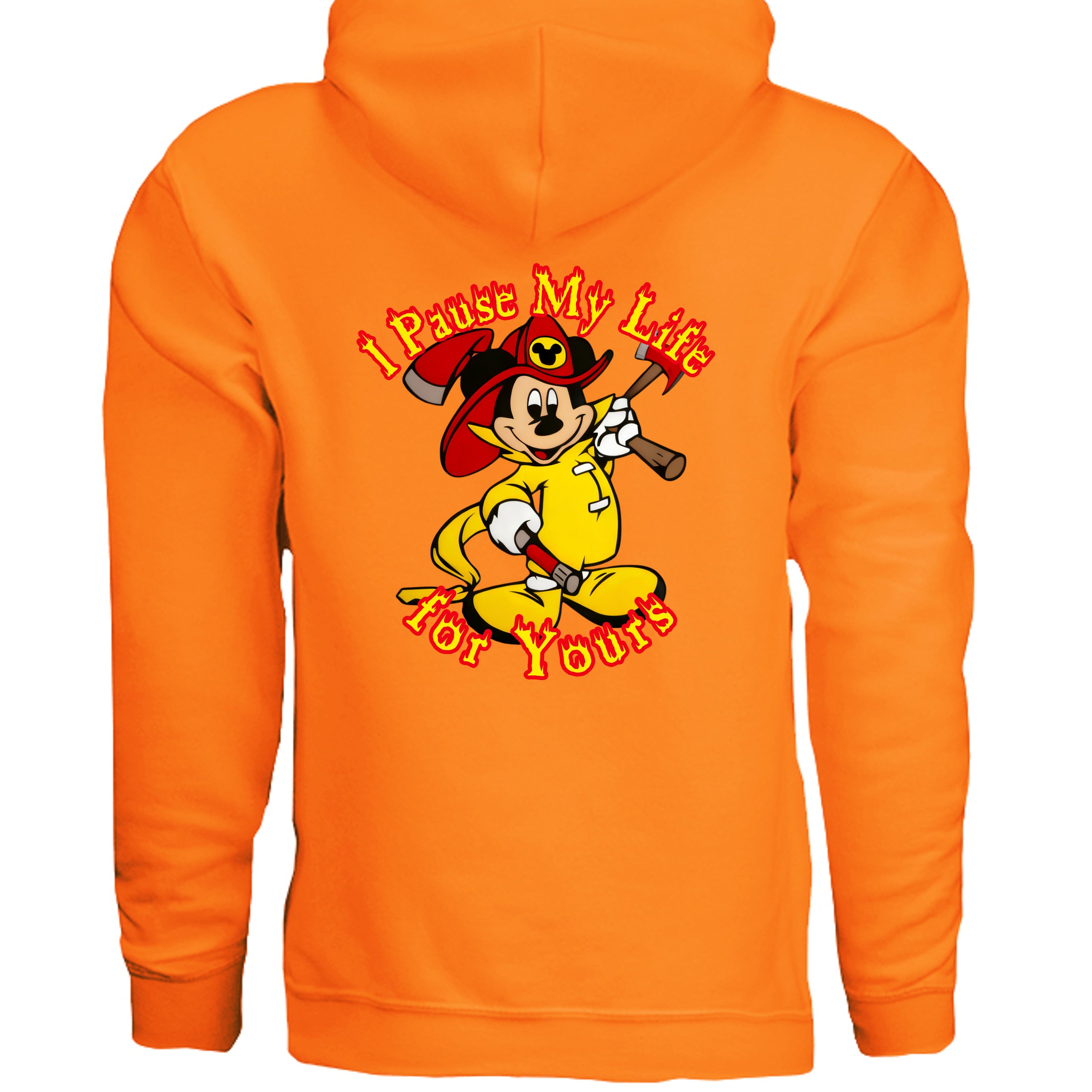 SAFETY ORANGE - G185 - BACK